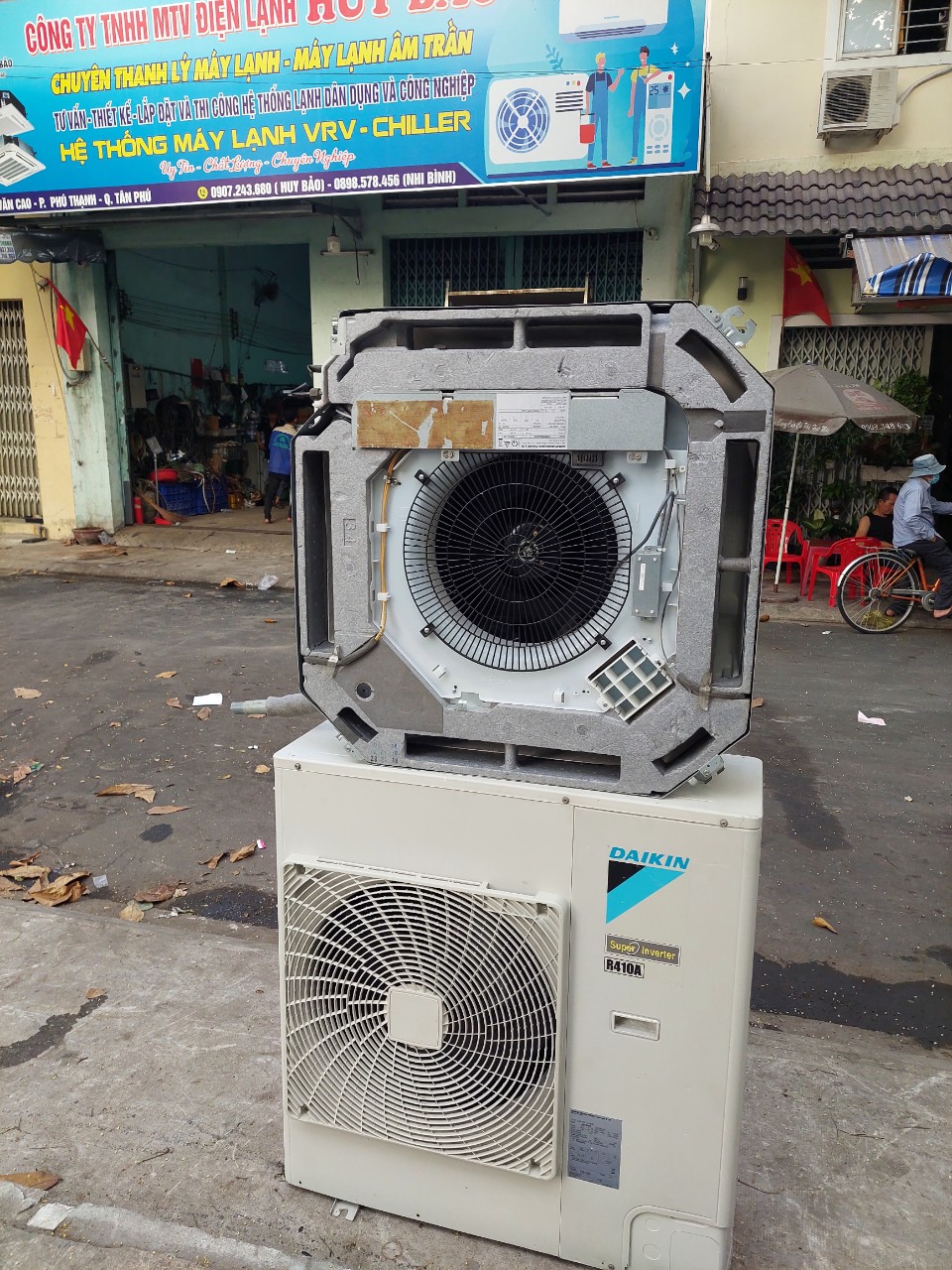 Thu mua máy lạnh đã qua sử dụng tại các quận trên địa bàn TPHCM | Thu mua máy lạnh cũ nhà xưởng TpHCM