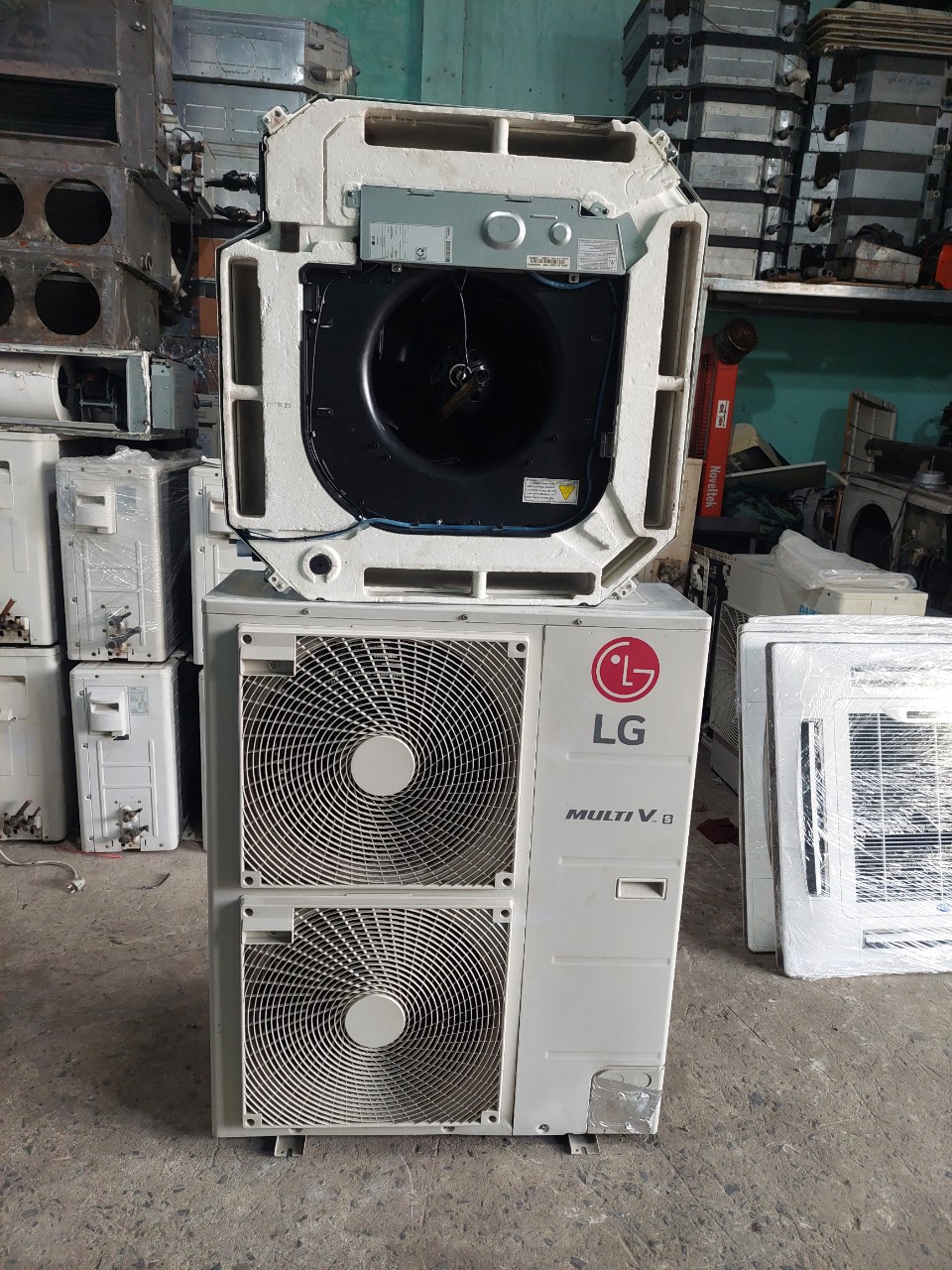 Máy lạnh âm trần cũ LG giá rẻ